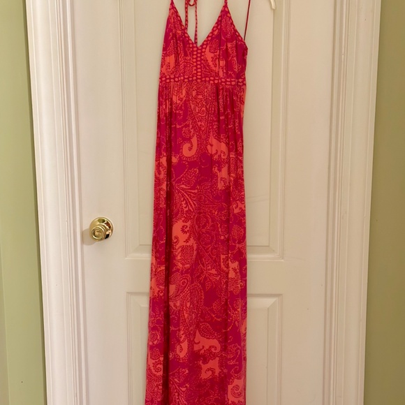 EXPRESS boho halter dress size S soft material - Picture 10 of 10